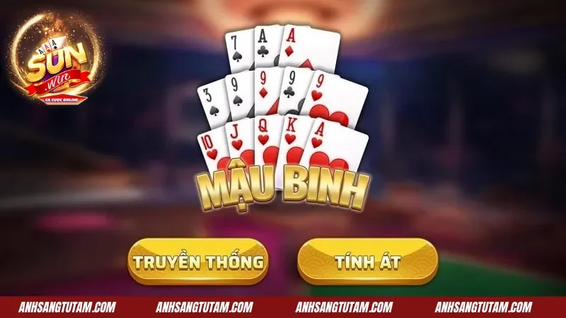 Bật mí khái niệm của game bài Mậu binh tại Sunwin