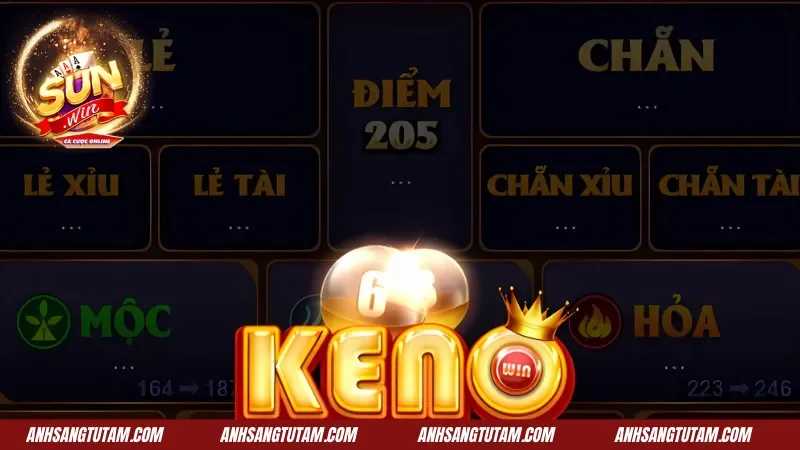 Tin tức về game Keno Lộc Phát tại Sunwin